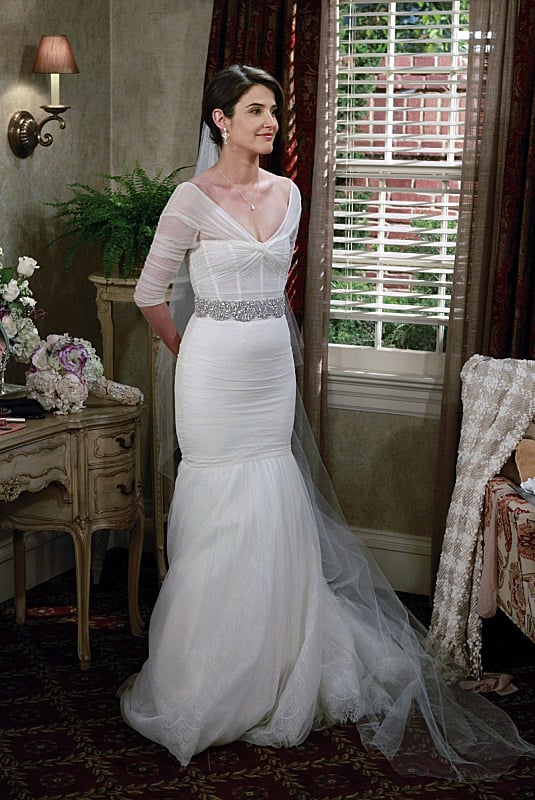 Robin and Barney's wedding is first touched on in the season-seven finale, when Robin is revealed as Barney's bride.