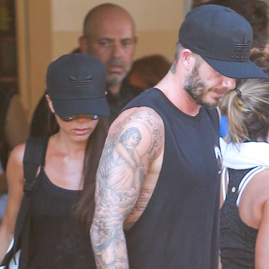 Beckham Family at SoulCycle