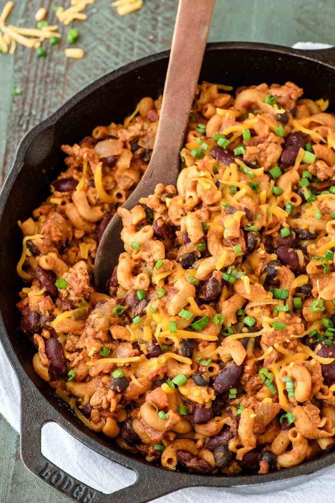 One Pot Chili Mac and Cheese