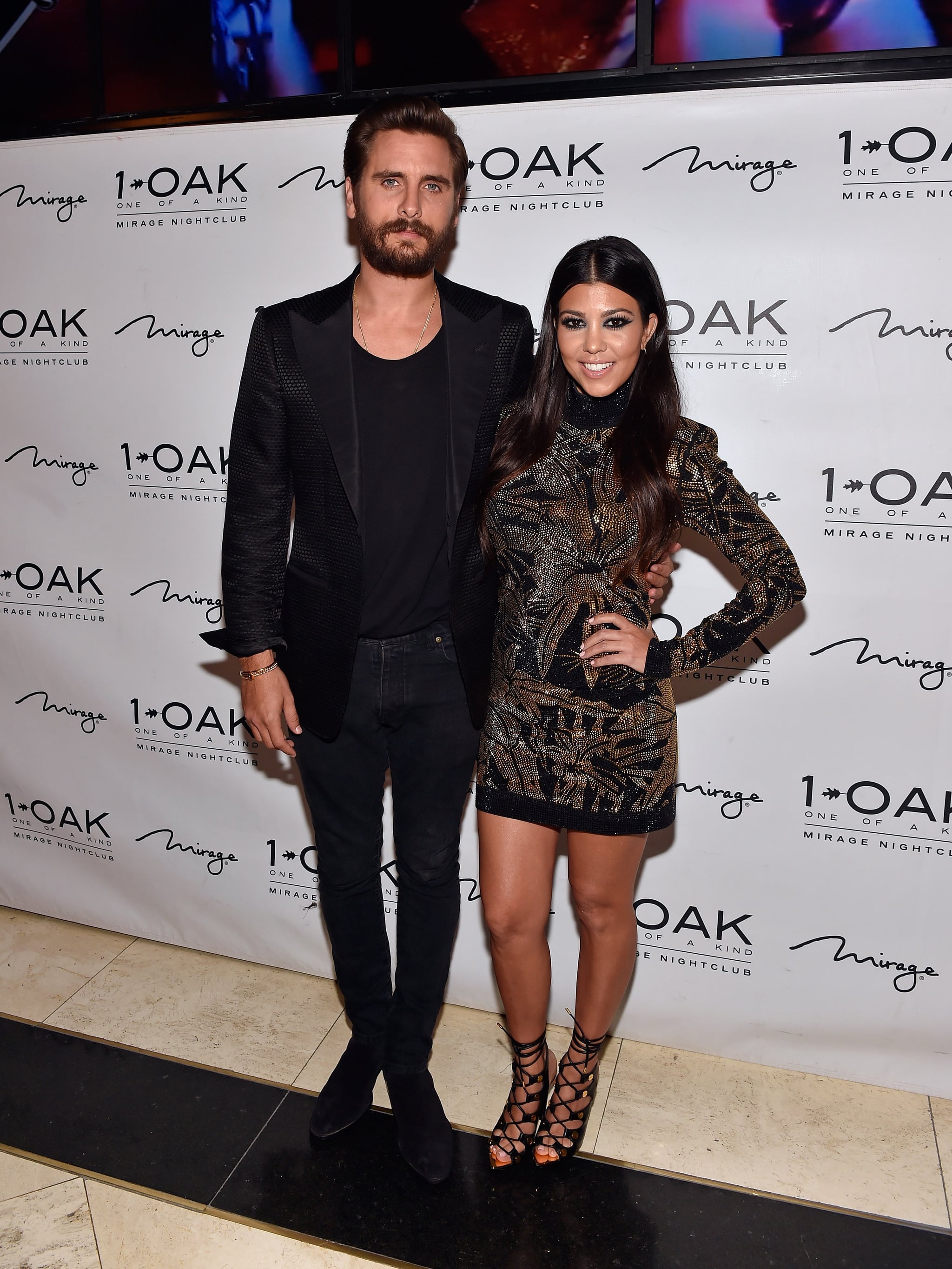 Kourtney Kardashian and Scott Disick keeping close but Kim's