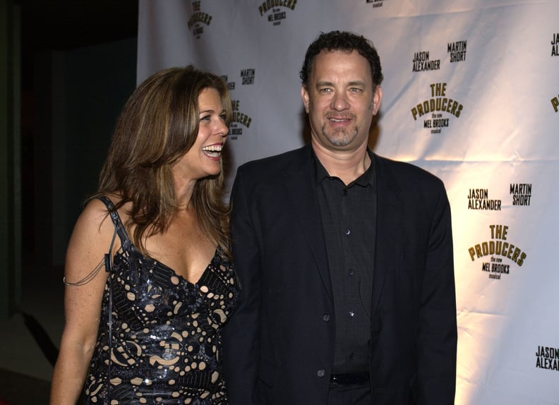 Tom Hanks and Rita Wilson in 2003