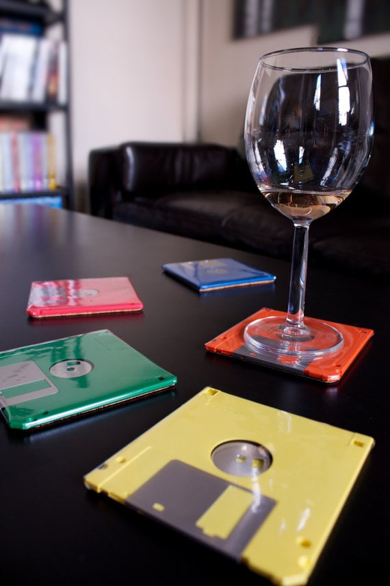 Create geek-chic coasters