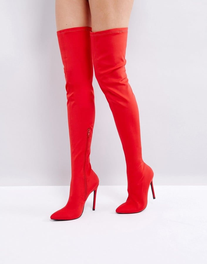 Truffle Collection Stiletto Thigh High Boot