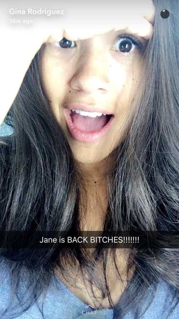 Jane the Virgin Season 3 Cast Snapchat Pictures August 2016