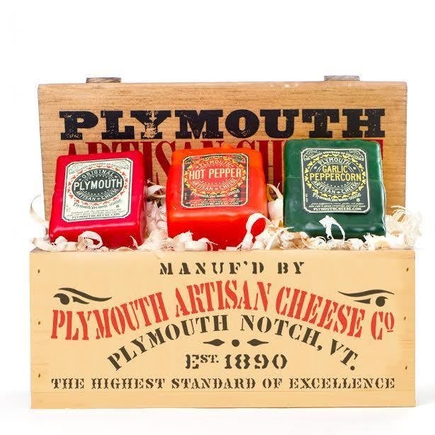 Made in Vermont Large Gift Box By Plymouth Artisan Cheese