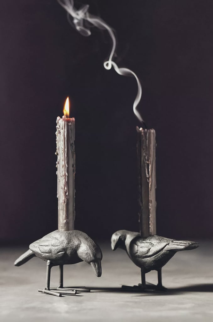 Crow Candle Holders