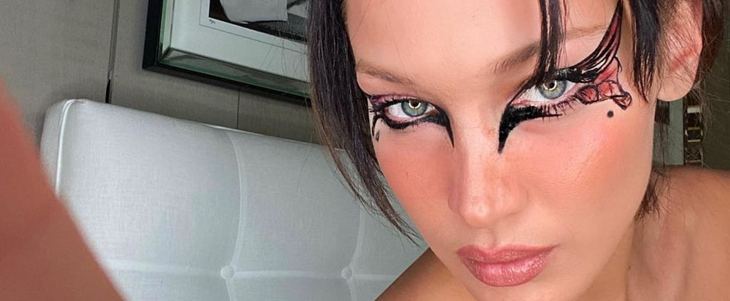 Bella Hadid Recreated the Butterfly Eyeliner Makeup Trend