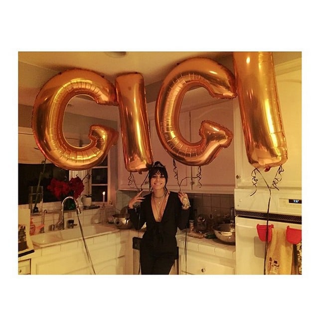 Vanessa Hudgens celebrated her birthday early with a surprise party.
Source: Instagram user vanessahudgens