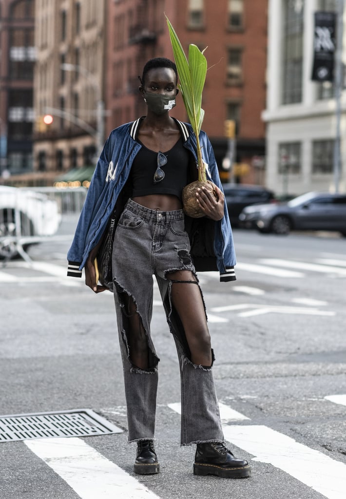 Best Street Style at New York Fashion Week Spring 2021