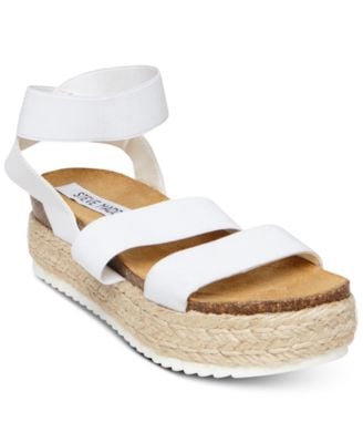 Steve Madden Women's Kimmie Flatform Espadrille Sandals