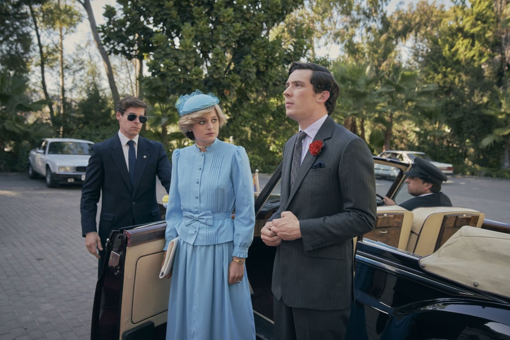 Princess Diana's Blue Outfit on The Crown