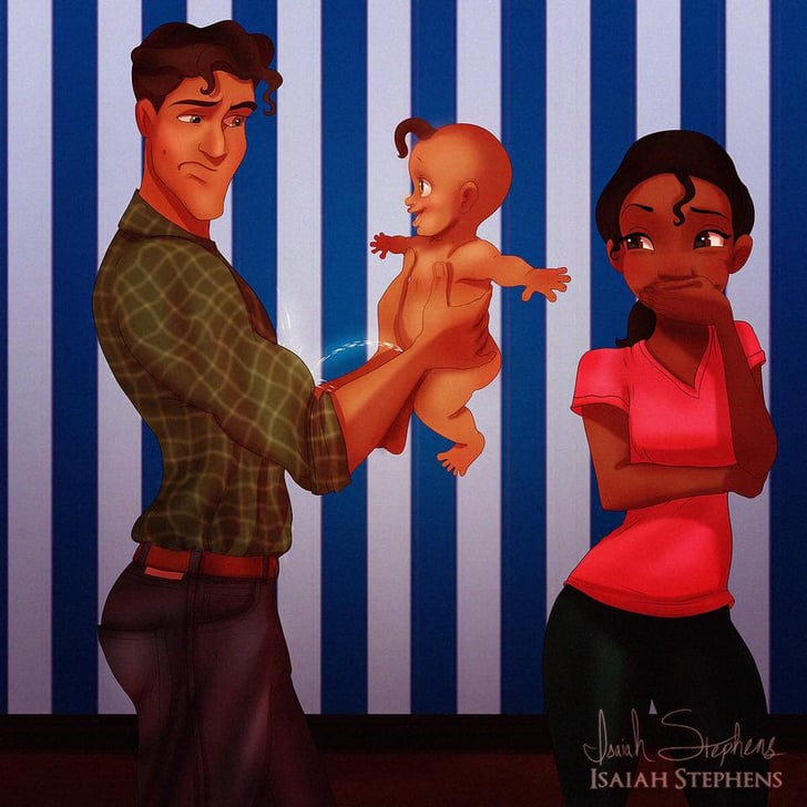 prince naveen and princess tiana baby