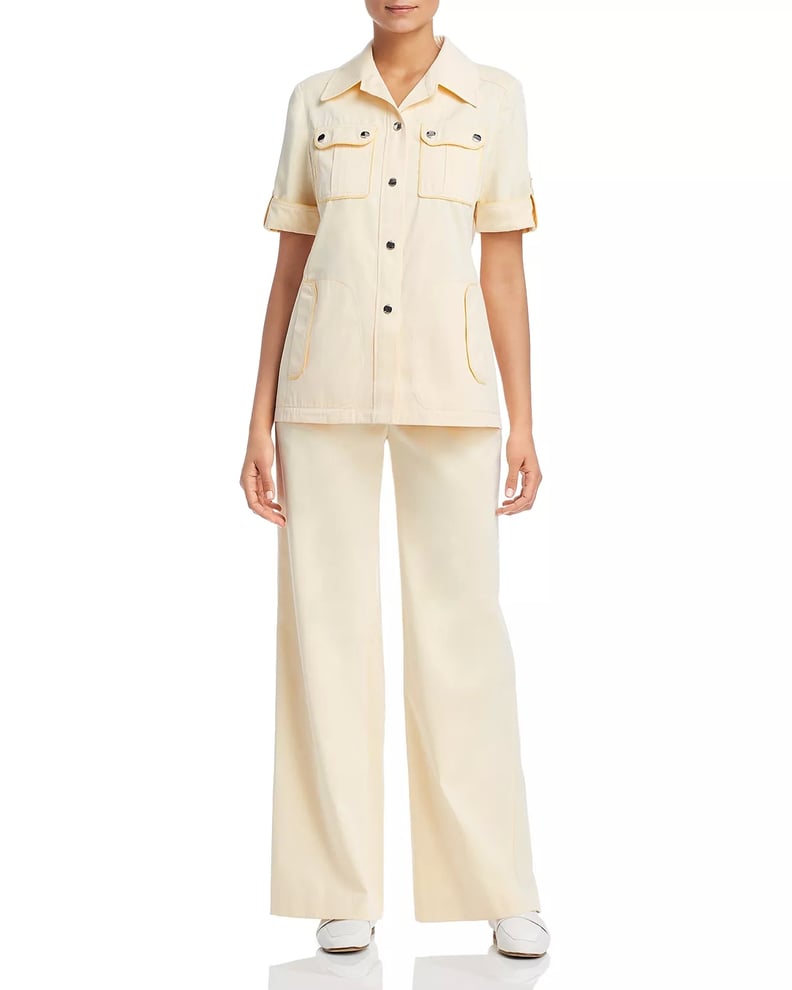 Tory Burch Twill Safari Shirt Women