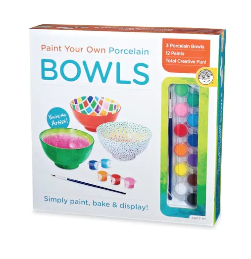 Porcelain Bowl Paint Kit