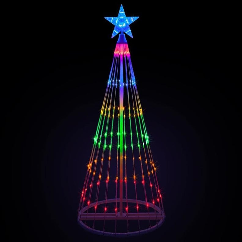 Kringle Traditions 6 ft Multicolor Light Show Tree