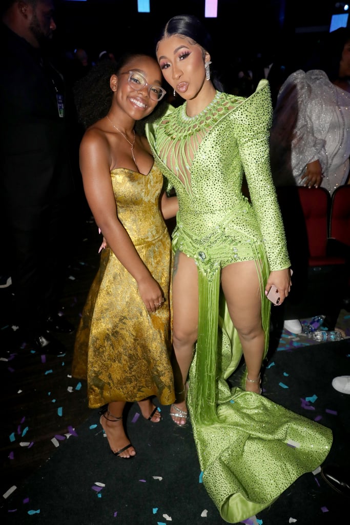 Marsai Martin and Cardi B