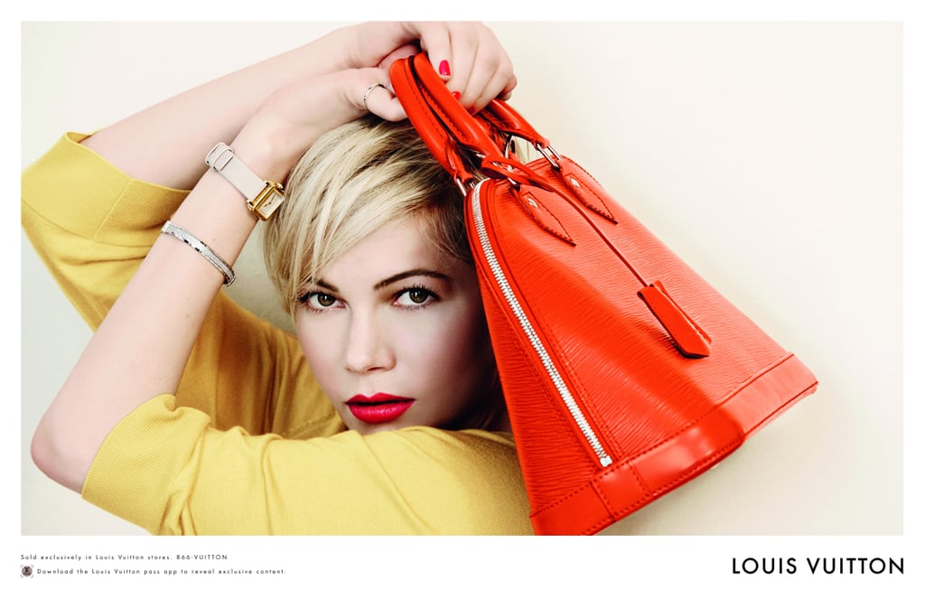 Michelle Williams's Spring 2014 Louis Vuitton Handbag Campaign