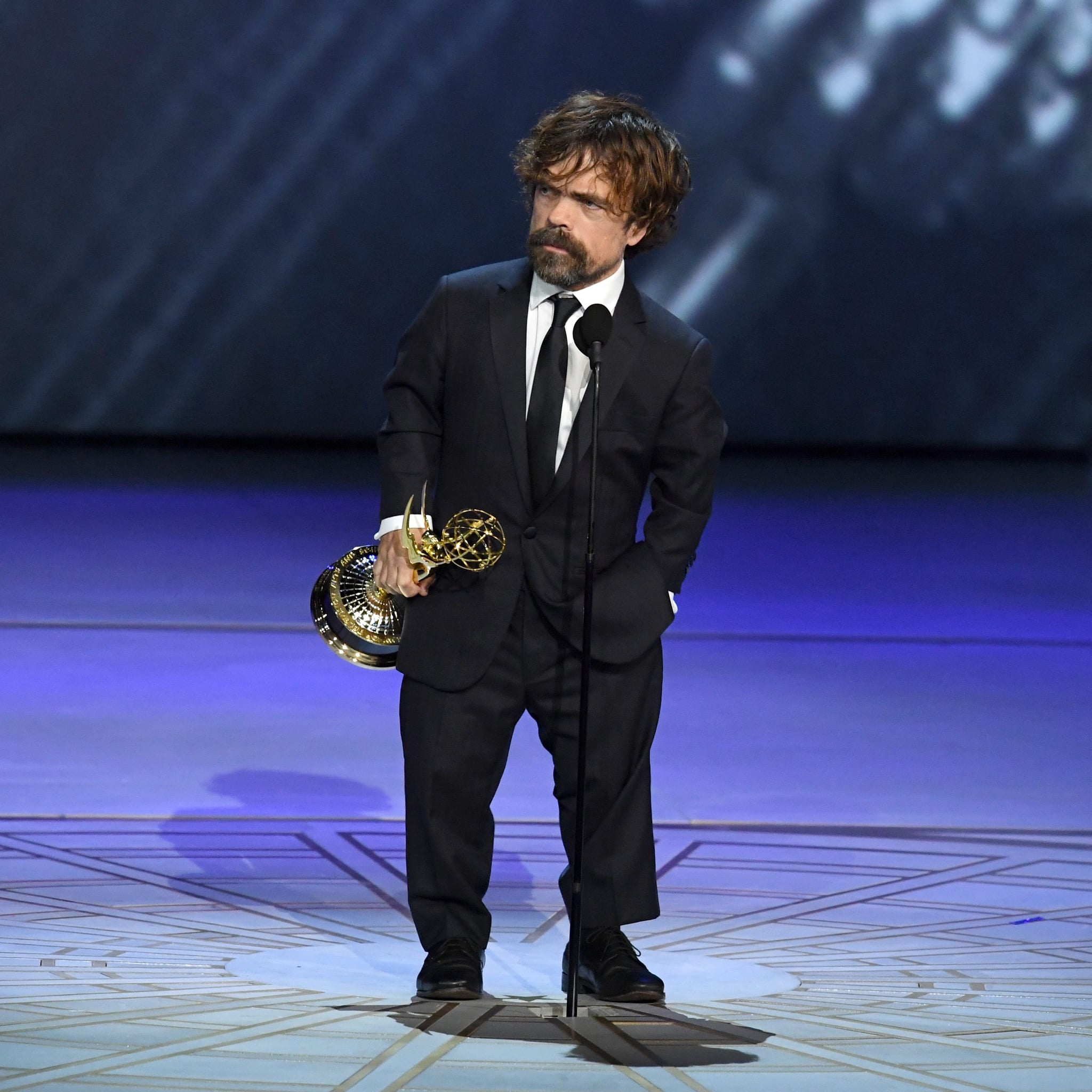 Peter Dinklage S Emmys 2018 Speech Video Popsugar Entertainment After forgetting her years ago.