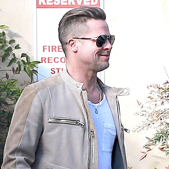Brad Pitt Smiles in LA | Pictures