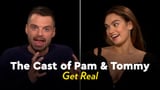 Sebastian Stan Lily James Pam & Tommy Interview | Video