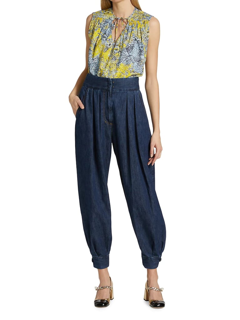 Denim Parachute Pants: Rachel Comey Encino Denim Parachute Pants