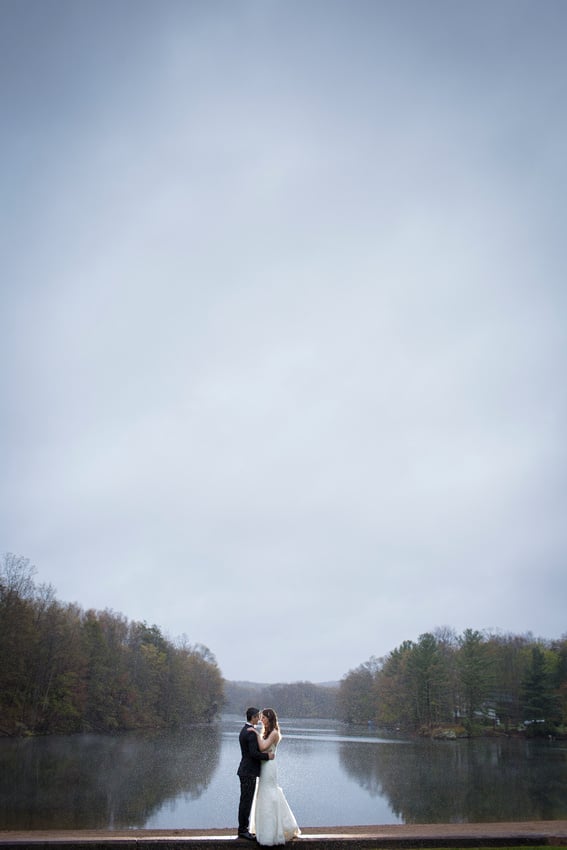 Rainy Lake Wedding