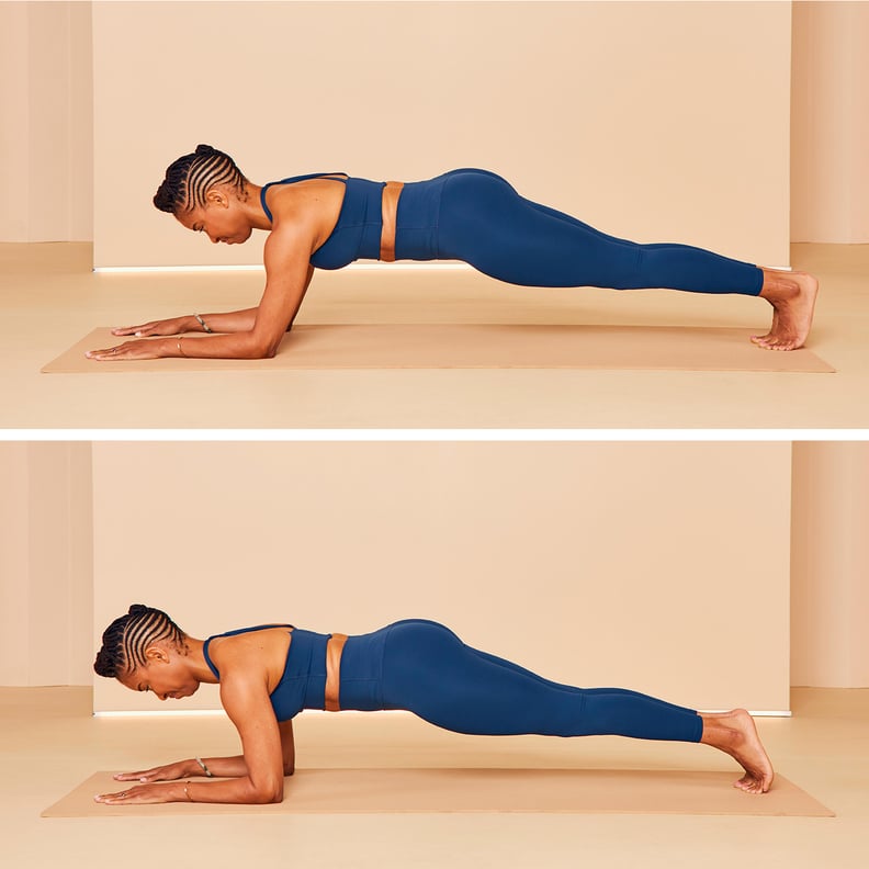 Plank Variation: Low Plank Saw