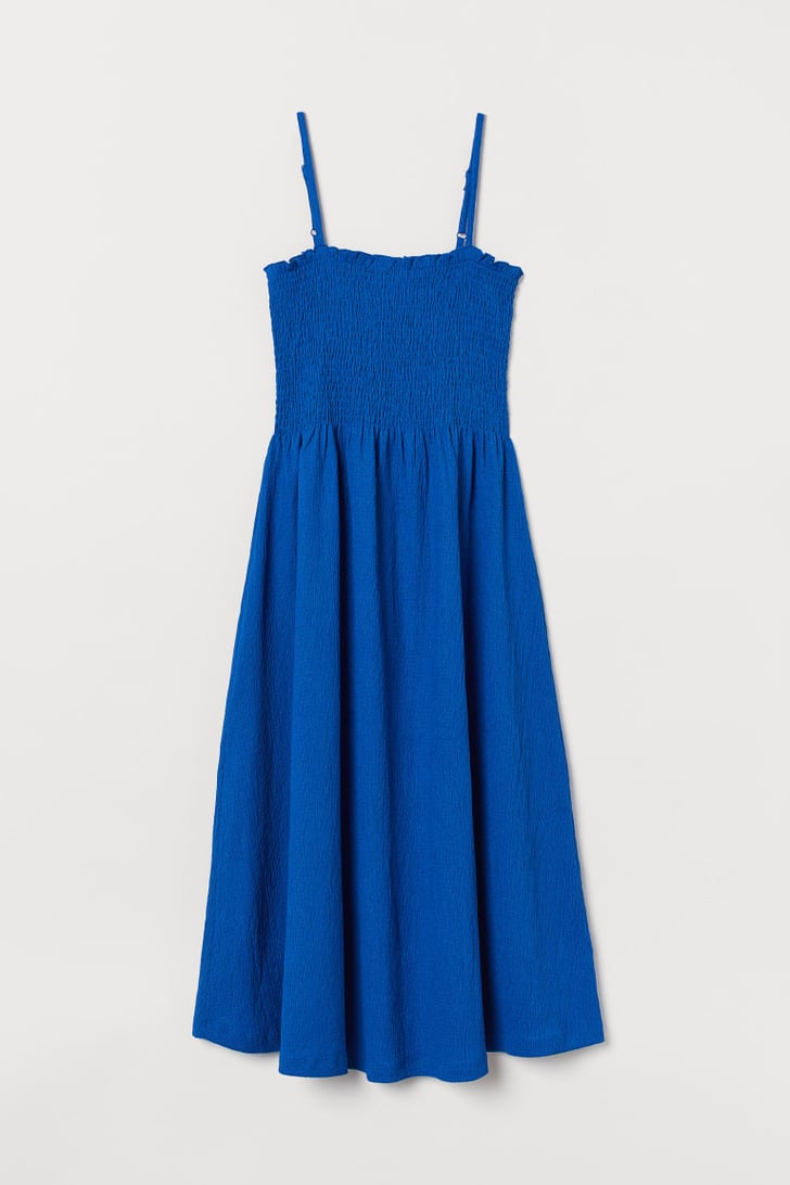 H&M Crinkled Dress | The Best Spring Dresses For 2021 | POPSUGAR ...