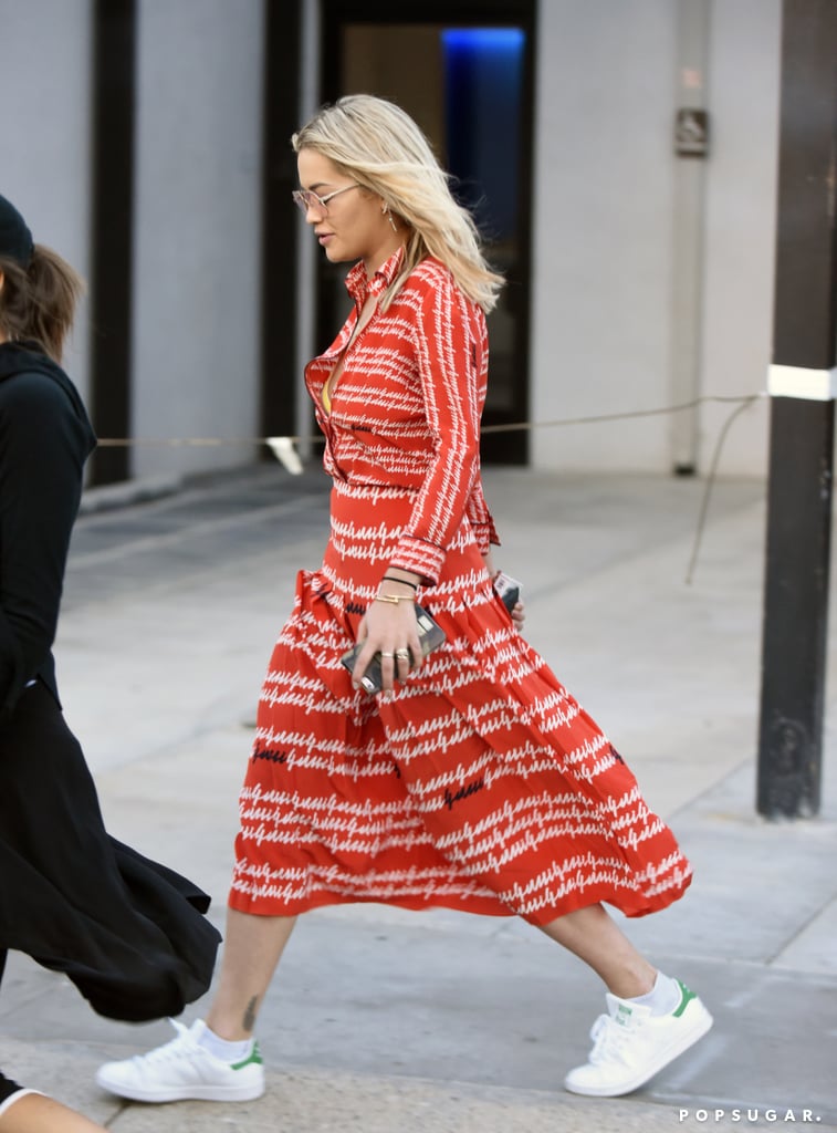 Rita Ora's Gucci Dress April 2016