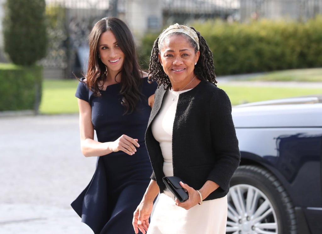 Meghan Markle and Doria Ragland Arriving at Cliveden House