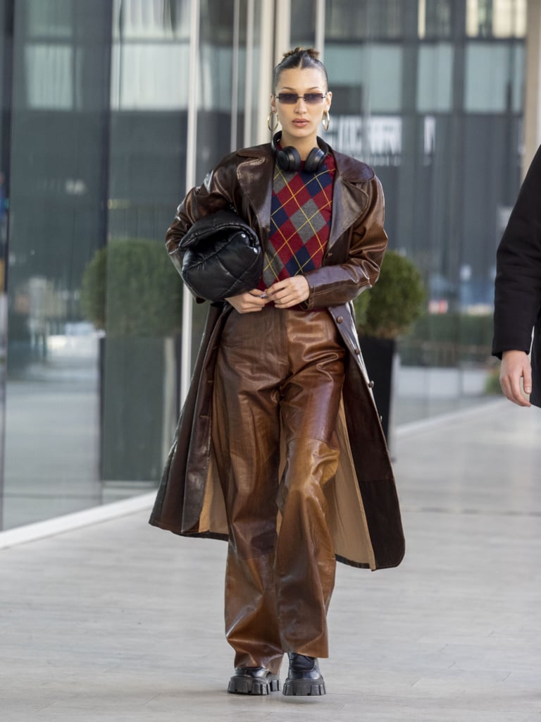 Bella Hadid's Street Style at Milan Fashion Week