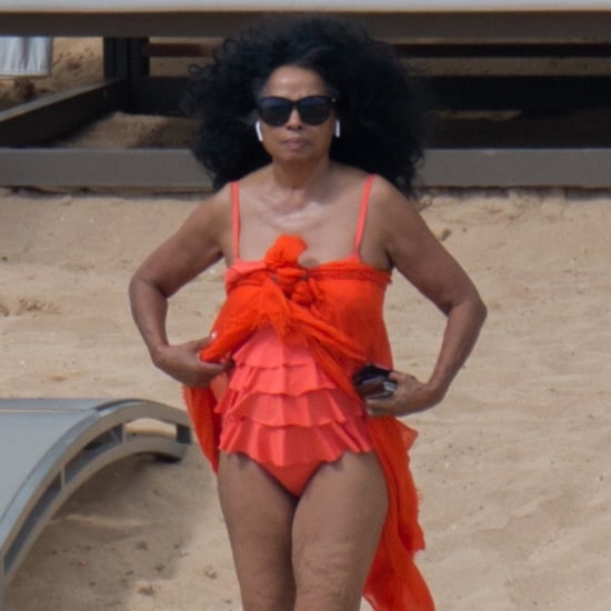 Diana Ross on the Beach in Hawaii Pictures January 2018