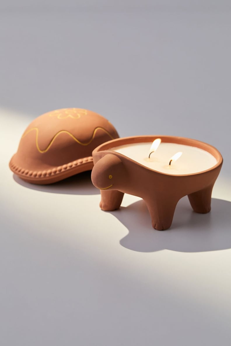 A Cute Home Decor Find: Turtle Shaped Candle