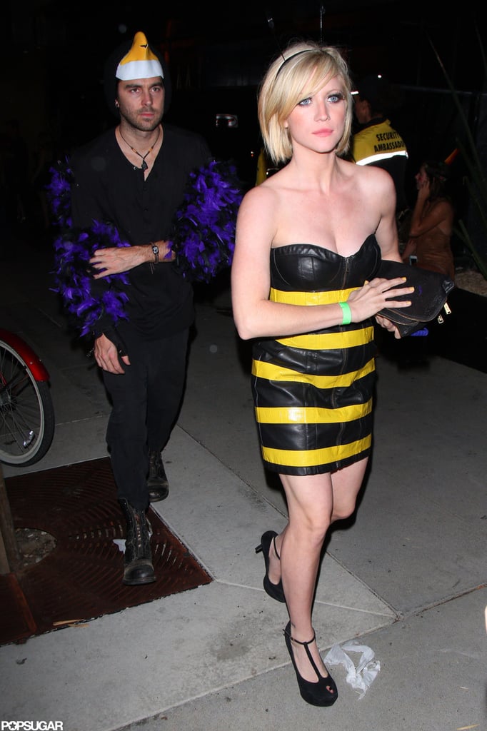 Brittany Snow wore a bumblebee costume for a party at Bootsy Bellows in LA in 2012.
Brittany Snow wore a bumblebee costume for a party at Bootsy Bellows in LA in 2012.
