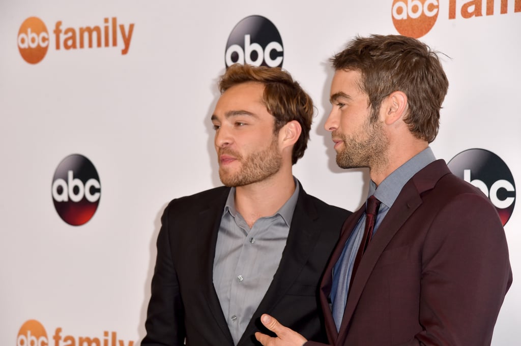 Ed Westwick, Chace Crawford Gossip Girl Reunion Red Carpet