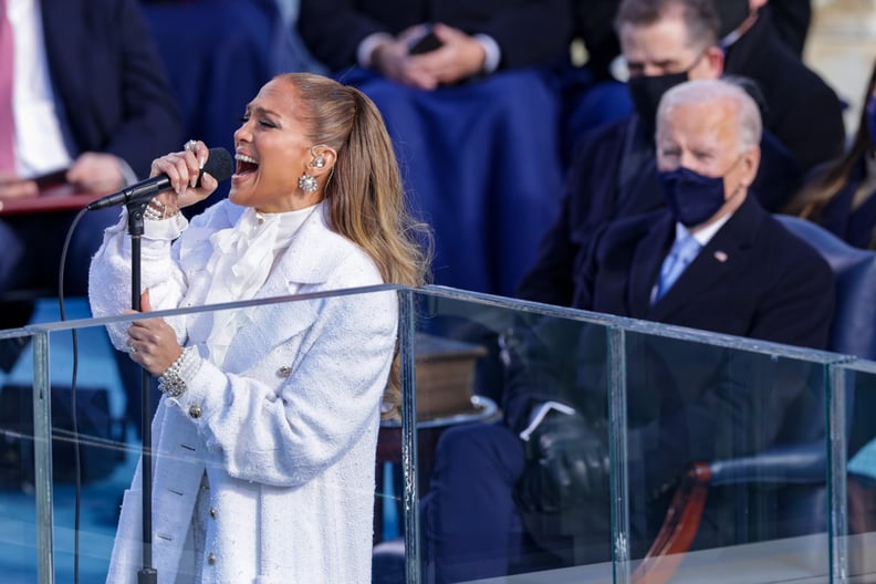 Jennifer Lopez's White Coat