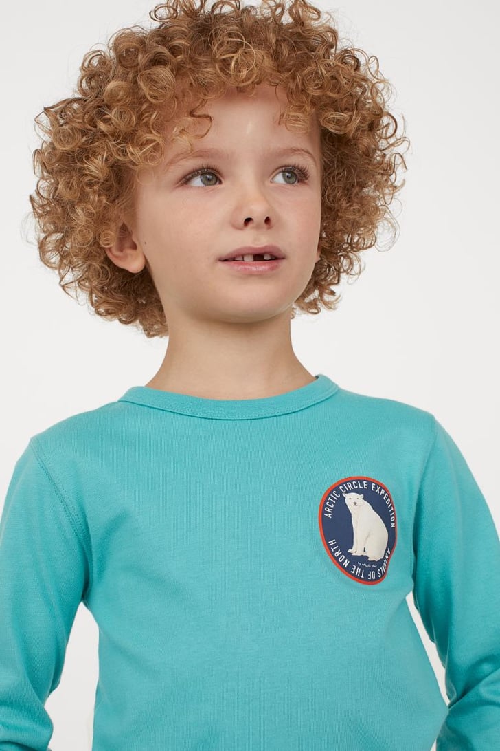 H&M Printed Jersey Shirt H&M Kids Whooli Chen Collection POPSUGAR