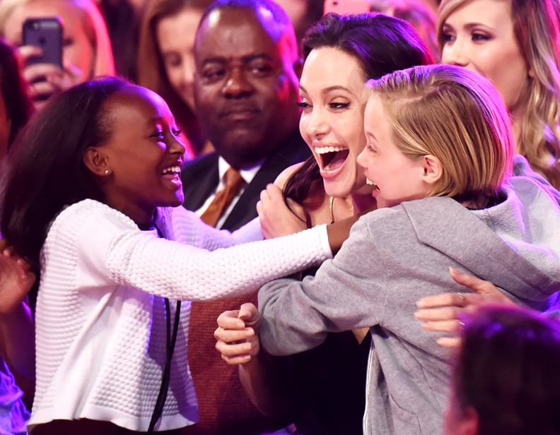 When Angelina Jolie Was Ultra Sweet With Her Kids at the Kids' Choice Awards