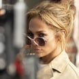 Watch J Lo Model Coach's New Violet Transparent Sunglasses in This Exclusive Video