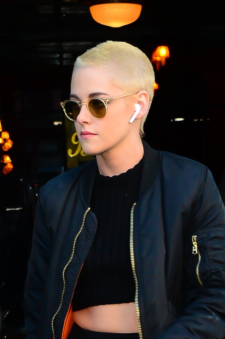 Kristen Stewart With a Shaved Head