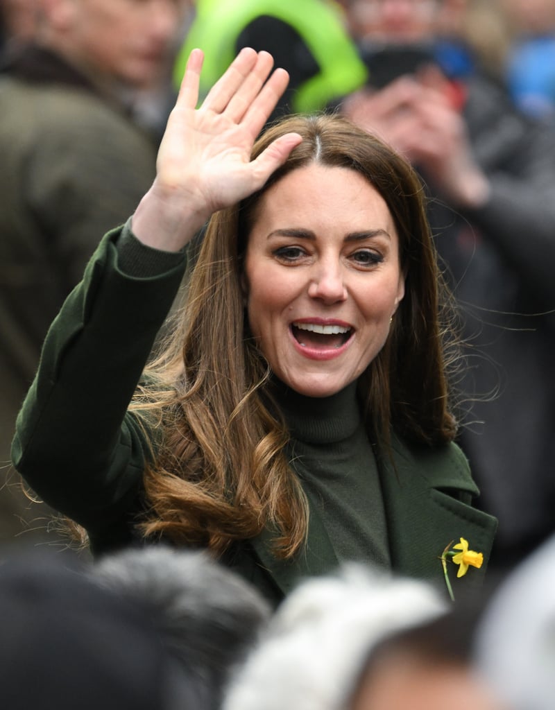 Kate Middleton's ASOS Gold Hoop Earrings POPSUGAR Fashion