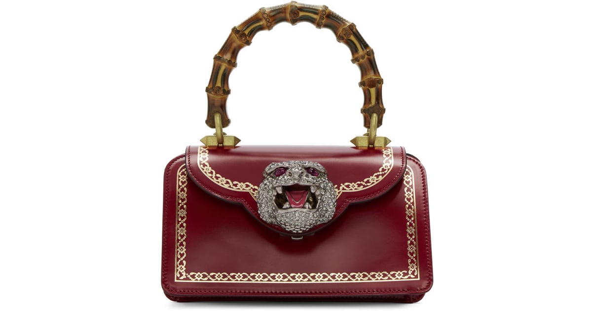 Gucci Red Mini Gatto Swarovski Tiger Bag | Kate Middleton Carrying ...
