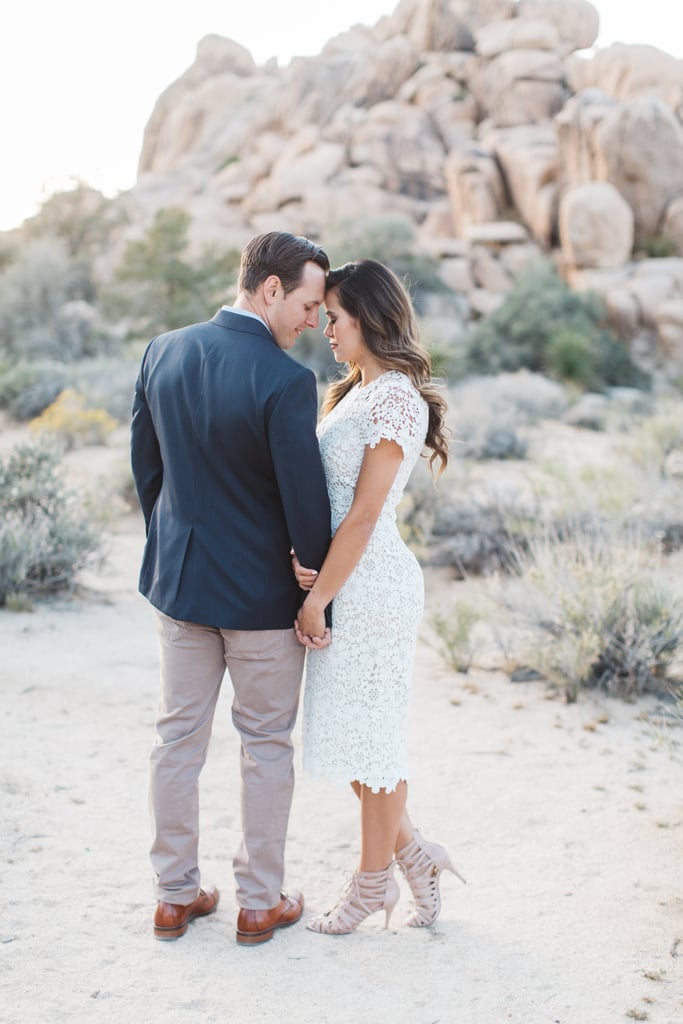 Mojave Desert Engagement Photos