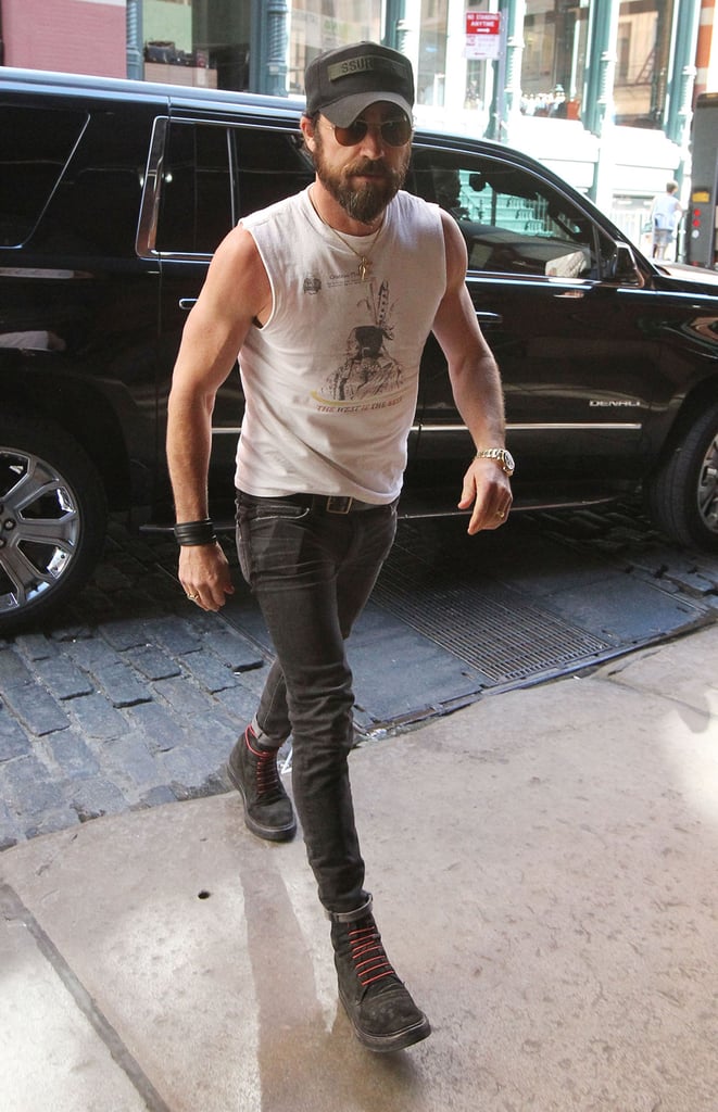 Jennifer Aniston and Justin Theroux in NYC June 2016