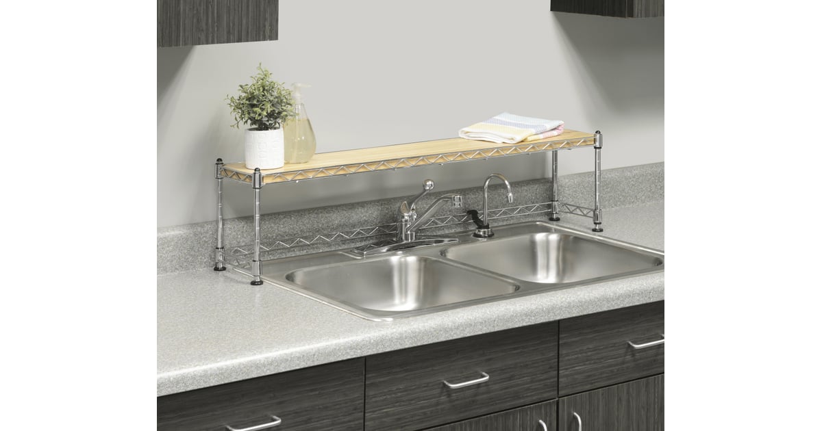 OvertheSink Shelf Kitchen Sink Organization POPSUGAR Home Photo 2