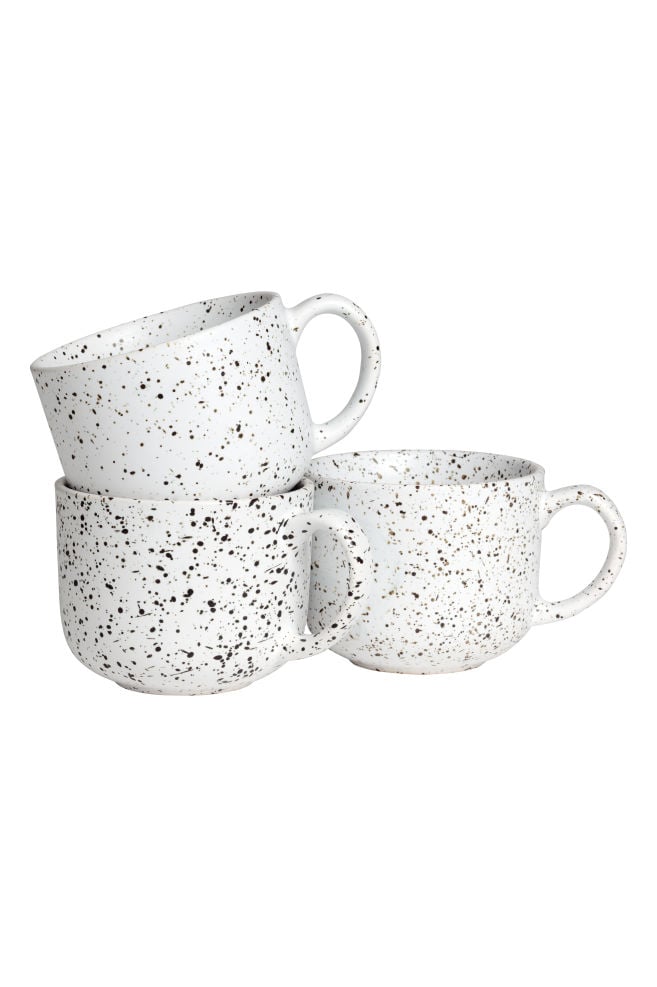 Hand-Painted Stoneware Cup
