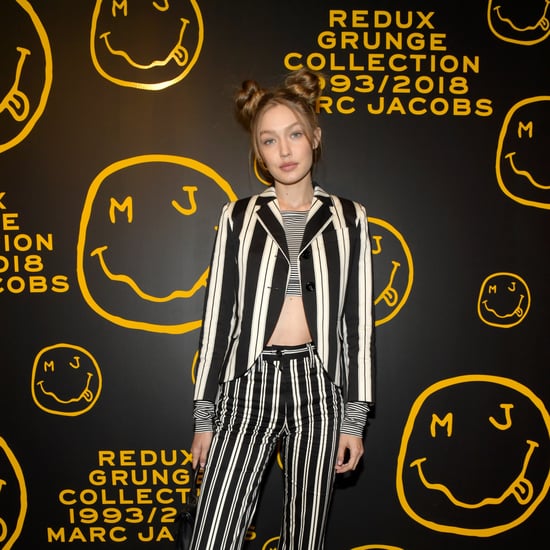 Gigi Hadid Space Buns at 2018 Marc Jacobs Party