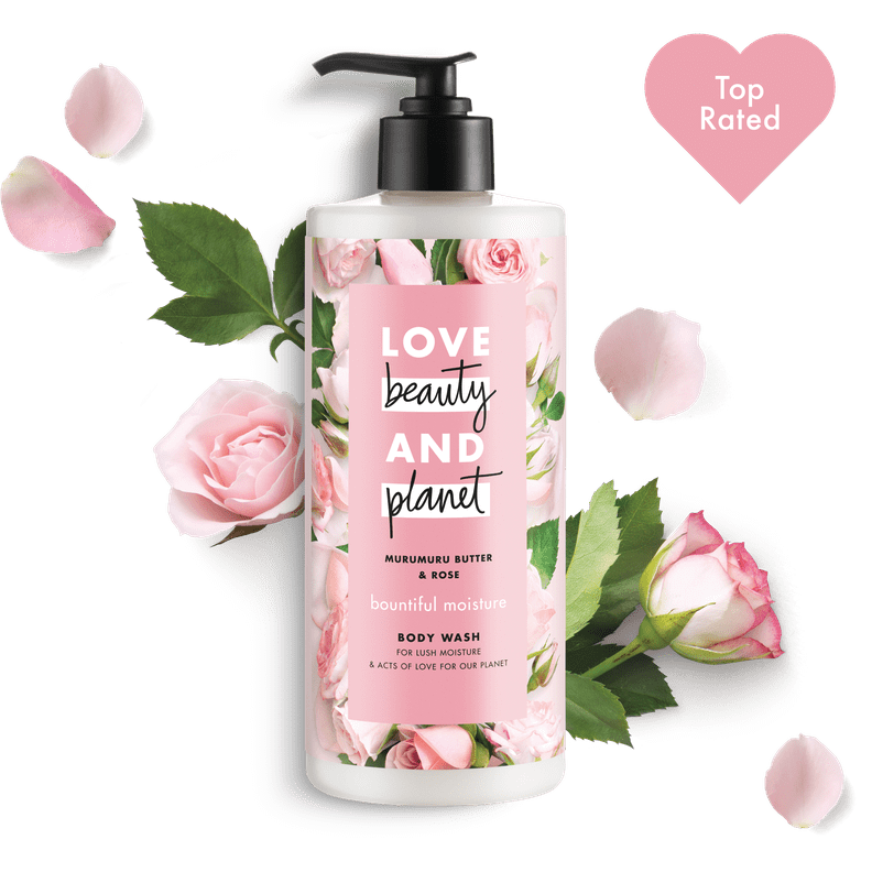 Love Beauty and Planet Butter and Rose Body Wash