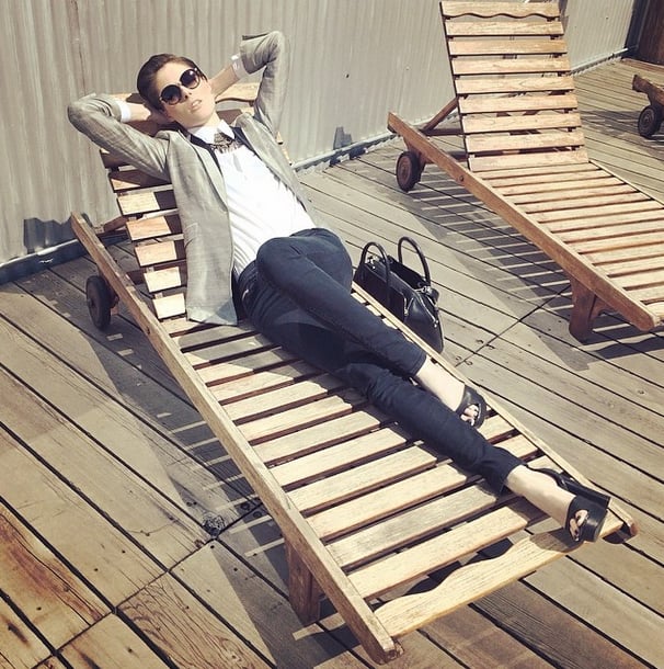 When you're just loungin'