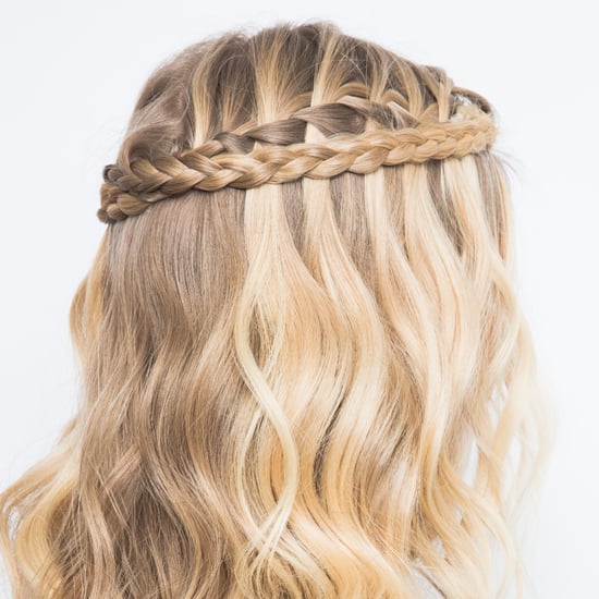 Waterfall Braid Hairstyle How-To
